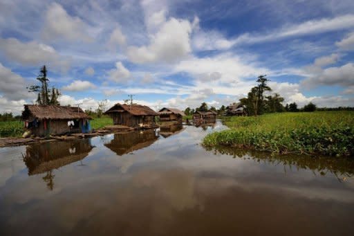 Folklore say they once peacefully co-existed with the crocodiles, the top predators in the area