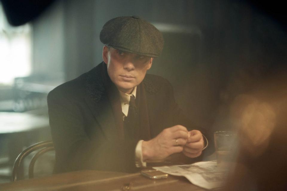 Villain with a heart of gold: Murphy as Tommy Shelby in ‘Peaky Blinders’ (BBC/Caryn Mandabach Productions)
