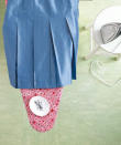 <div class="caption-credit"> Photo by: Real Simple</div><div class="caption-title">Iron Pleats</div>Now that the teen is wearing a uniform to school, ironing pleats will become a part of daily life. Who knew a few bobby pins could make it so easy? The bobby pins hold your pleats together while you iron for crisp lines. <br> <i><a rel="nofollow noopener" href="http://blogs.babble.com/the-new-home-ec/2012/08/20/22-tips-and-tricks-for-easier-laundry/#iron-pleats" target="_blank" data-ylk="slk:Get the tutorial here" class="link ">Get the tutorial here</a></i> <br>