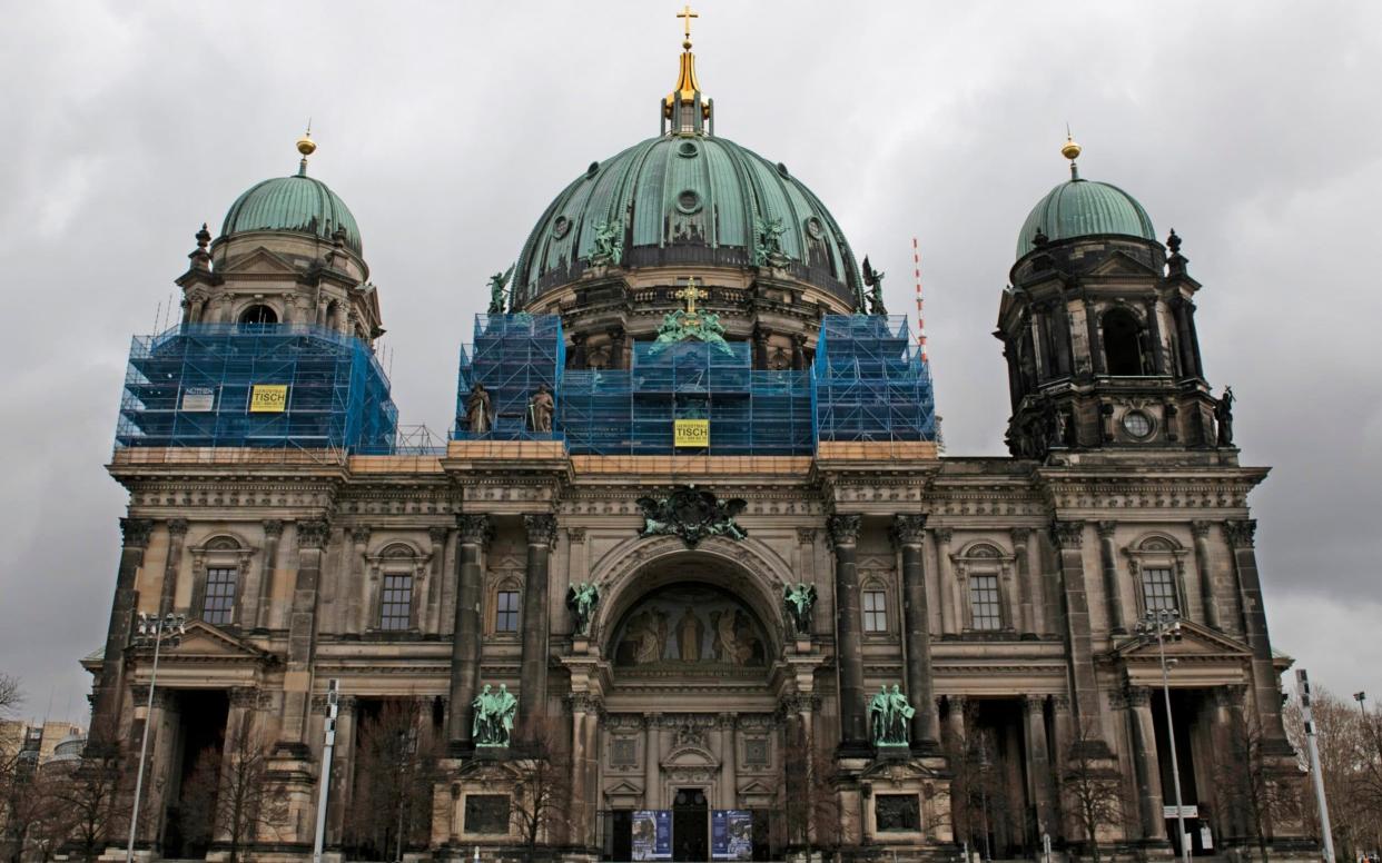 The 554-year-old choir performs at Berlin Cathedral - DPA
