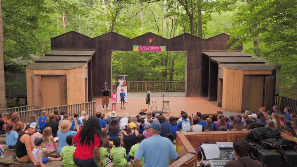 The Children's Theatre in the Woods at Wolf Trap. / Credit: CBS News