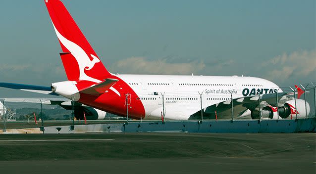 The aircraft landed safely at Melbourne. Source: AAP / Stock image