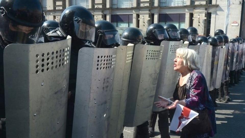 Protestas en Bielorrusia