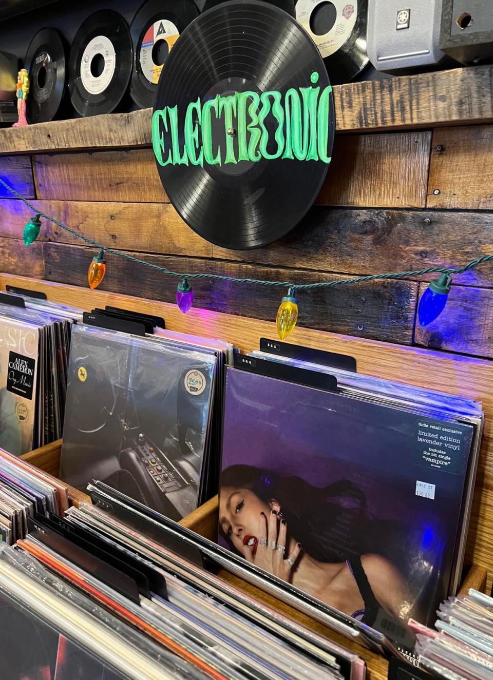 Vinyl releases from pop music artist Olivia Rodrigo are among the most popular at record stores like Erie St Vinyl and Quonset Hut in Stark County.