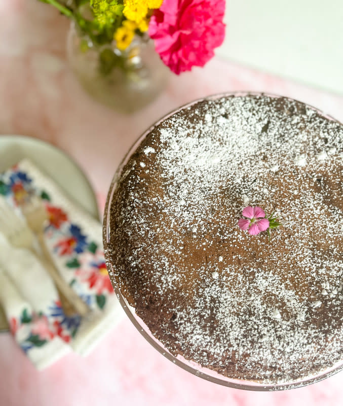 Completed Flourless Chocolate Cake<p>Courtesy of Jessica Wrubel</p>