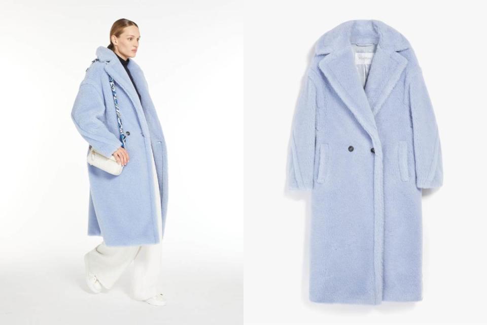 MaxMara Tedgirl泰迪熊大衣，約NT$126,288圖片來源：MaxMara官網