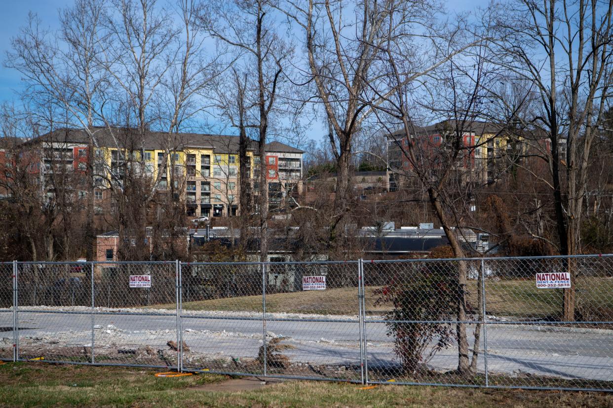 A new apartment complex has been proposed for 7 London Road in Asheville.