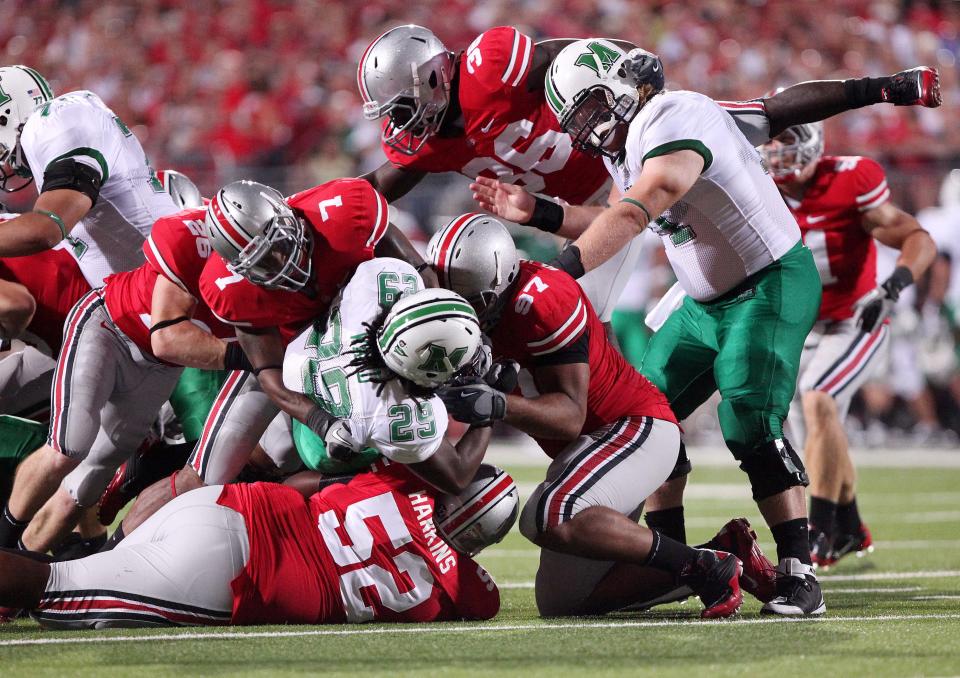 Ohio State has played Marshall twice before, most recently in 2010 when the Buckeyes won 45-7.