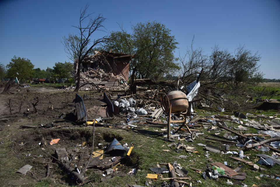 Imagen de la guerra en Ucrania (Pavlo Palamarchuk/Anadolu Agency via Getty Images)