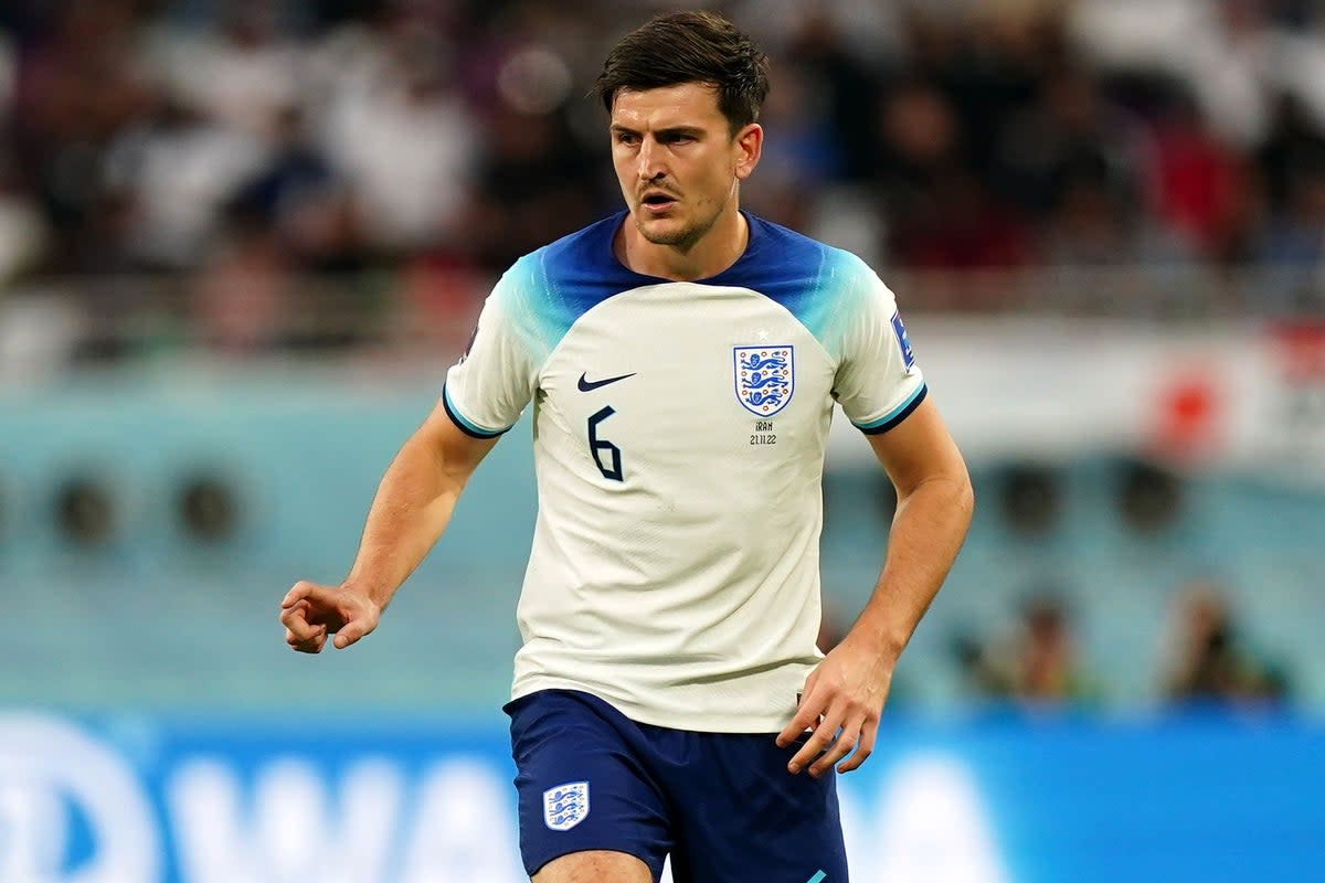 Harry Maguire’s form was never doubted by England team-mate John Stones (Mike Egerton/PA) (PA Wire)