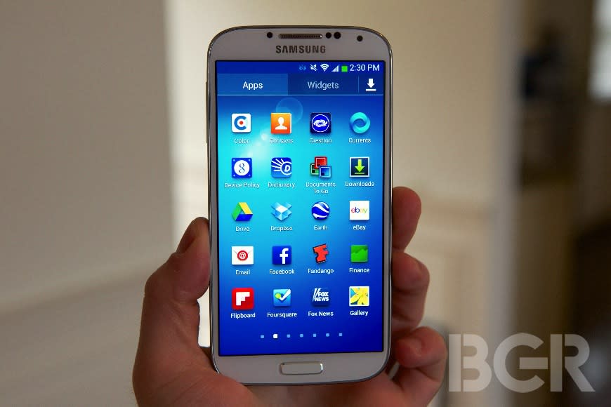 Samsung Galaxy S4 Speed Battery Life