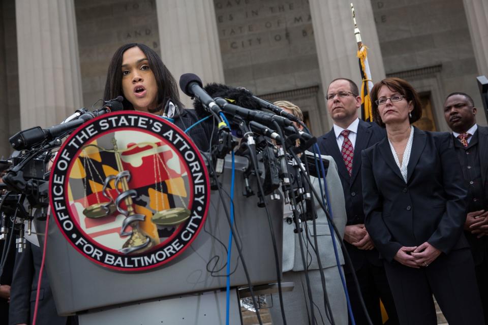 Baltimore City State's Attorney Marilyn J. Mosby