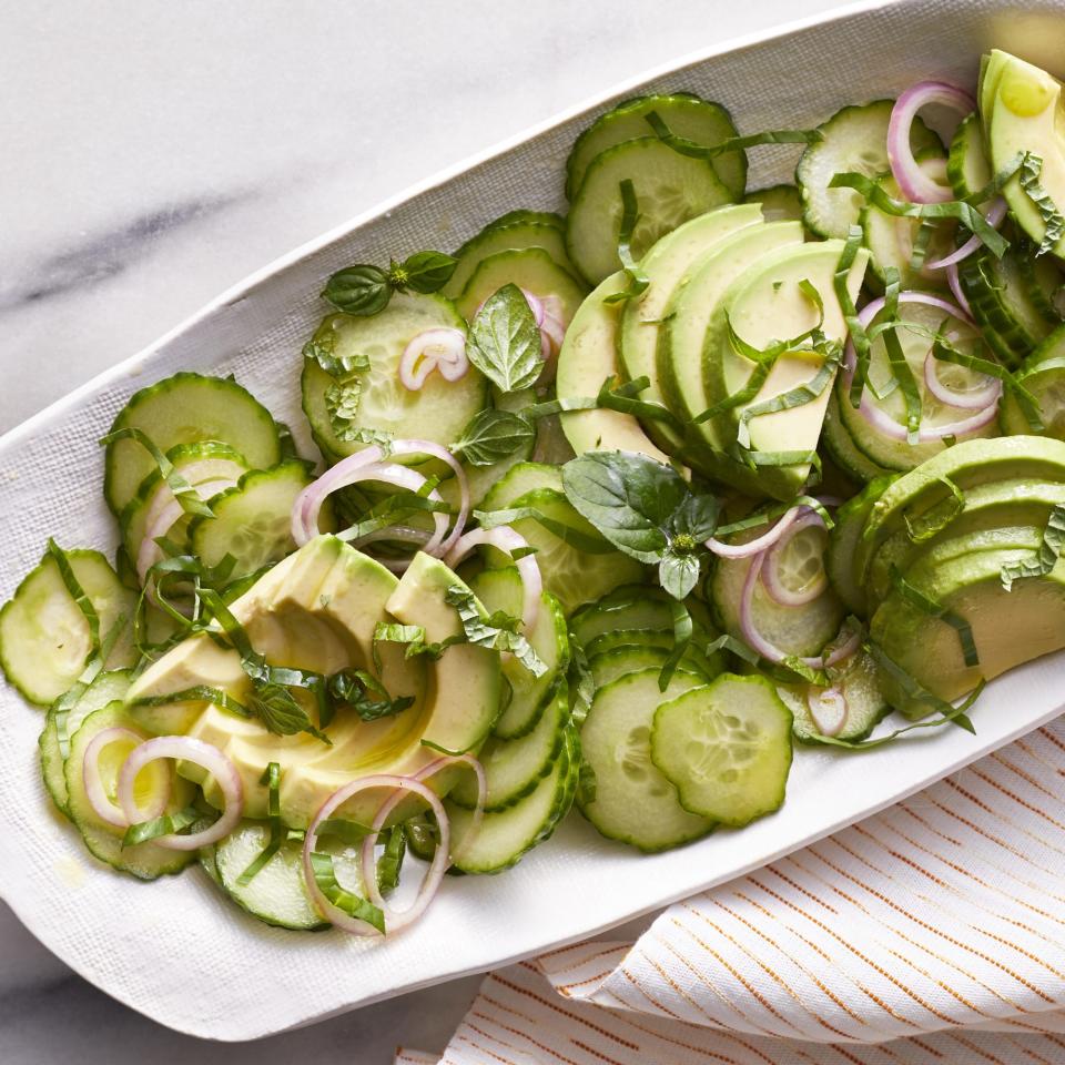 Cucumber & Avocado Salad