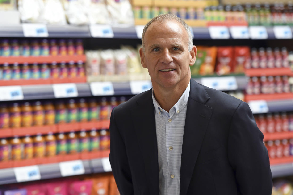 Tesco supermarket chief executive Dave Lewis