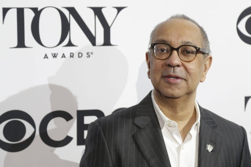 George C. Wolfe arrives on the red carpet at the 2016 Tony Awards Meet The Nominees Press Reception in New York City. File Photo by John Angelillo/UPI