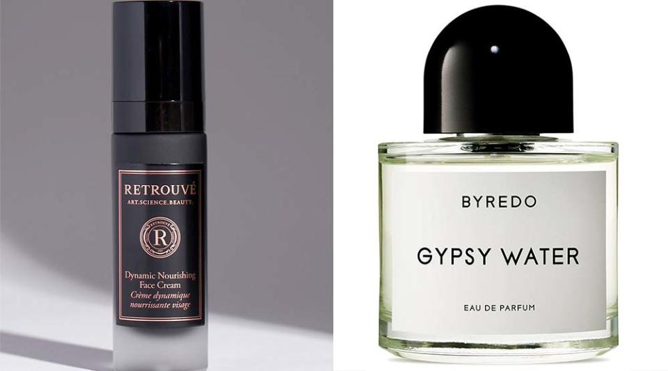 From left: Light’s skin-care routine includes Proactiv products (“Because I have acne,” she says) as well as Retrouvé’s Dynamic Nourishing Face Cream; 5, 30 ml, retrouve.com; Light’s go-to fragrance is Byredo’s Gypsy Water; 6, 1.7 ounce, nordstrom.com - Credit: Courtesy of Nordstrom; Brand