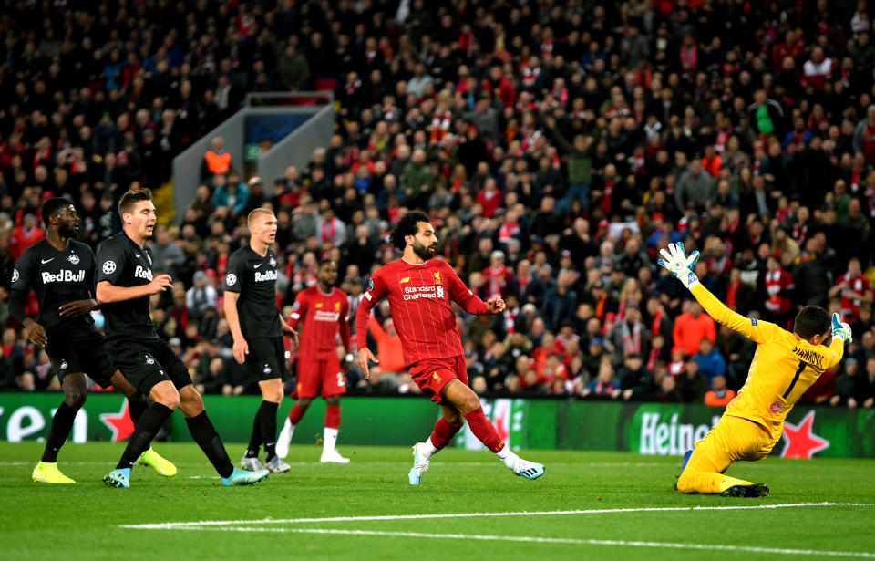 Salah's finish proved to be the winner