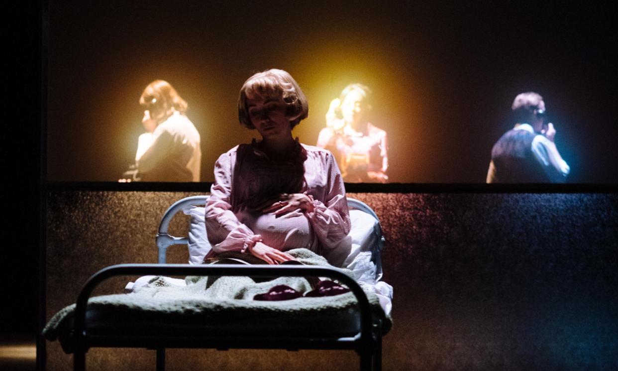 <span>‘Human desperation, pioneering research and the duty of care collide’: A Child of Science at Bristol Old Vic.</span><span>Photograph: Helen Murray</span>