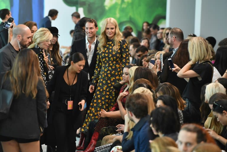 Actress Nicole Kidman attends the Michael Kors Collection Spring 2019 Runway Show in New York