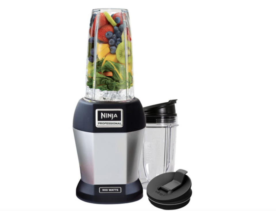 Ninja Nutri Pro 0.5L 900-Watt Stand Blender - Black/Silver
