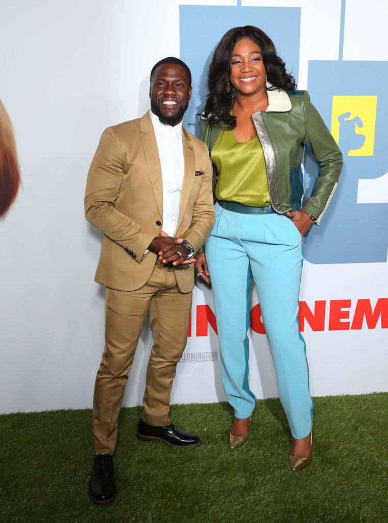 Kevin Hart and Tiffany Haddish