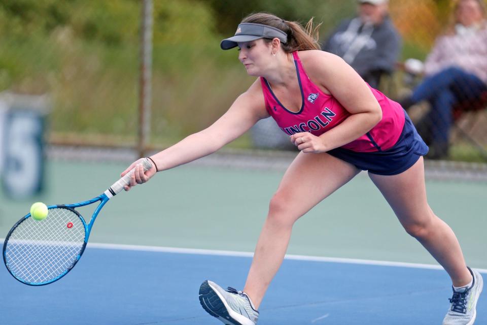 Ellisynn Letourneau, Lincoln girls tennis