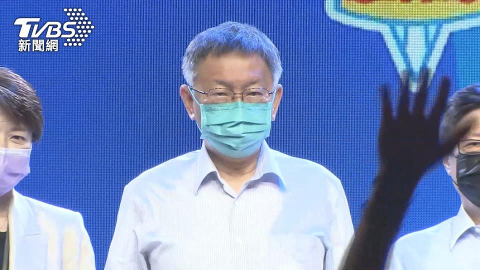 台北市長柯文哲自曝有3個接班人人選。（圖／TVBS）