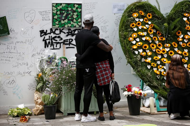 FILE PHOTO: Third anniversary of the Grenfell Tower fire in London