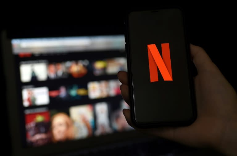 Netflix et quatre autres géants du numérique ont concentré l'an dernier plus de la moitié du trafic internet français, indique l'Autorité de régulation des télécoms (Arcep) (Olivier DOULIERY)