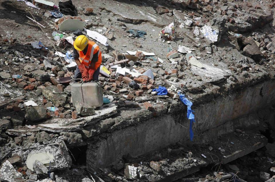 India building collapse