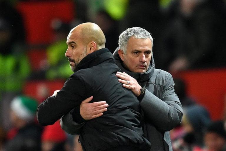 Jose Mourinho claims 'diversity in behaviours' between Manchester United and Pep Guardiola's Man City