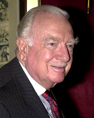 Walter Cronkite at the New York premiere of Serendipity