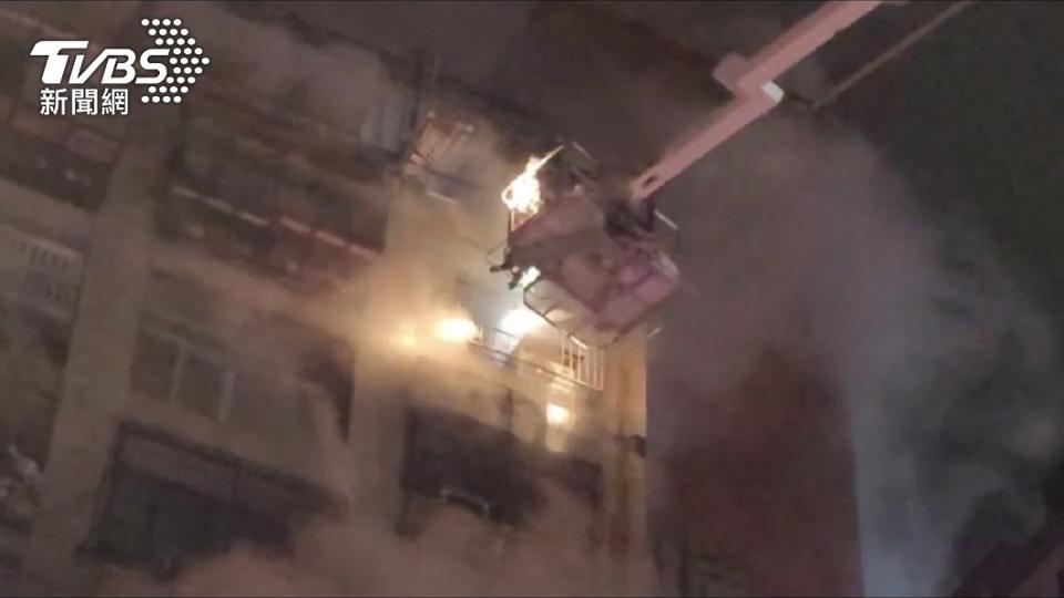 城中城大樓火災釀成重大傷亡。（圖／TVBS）