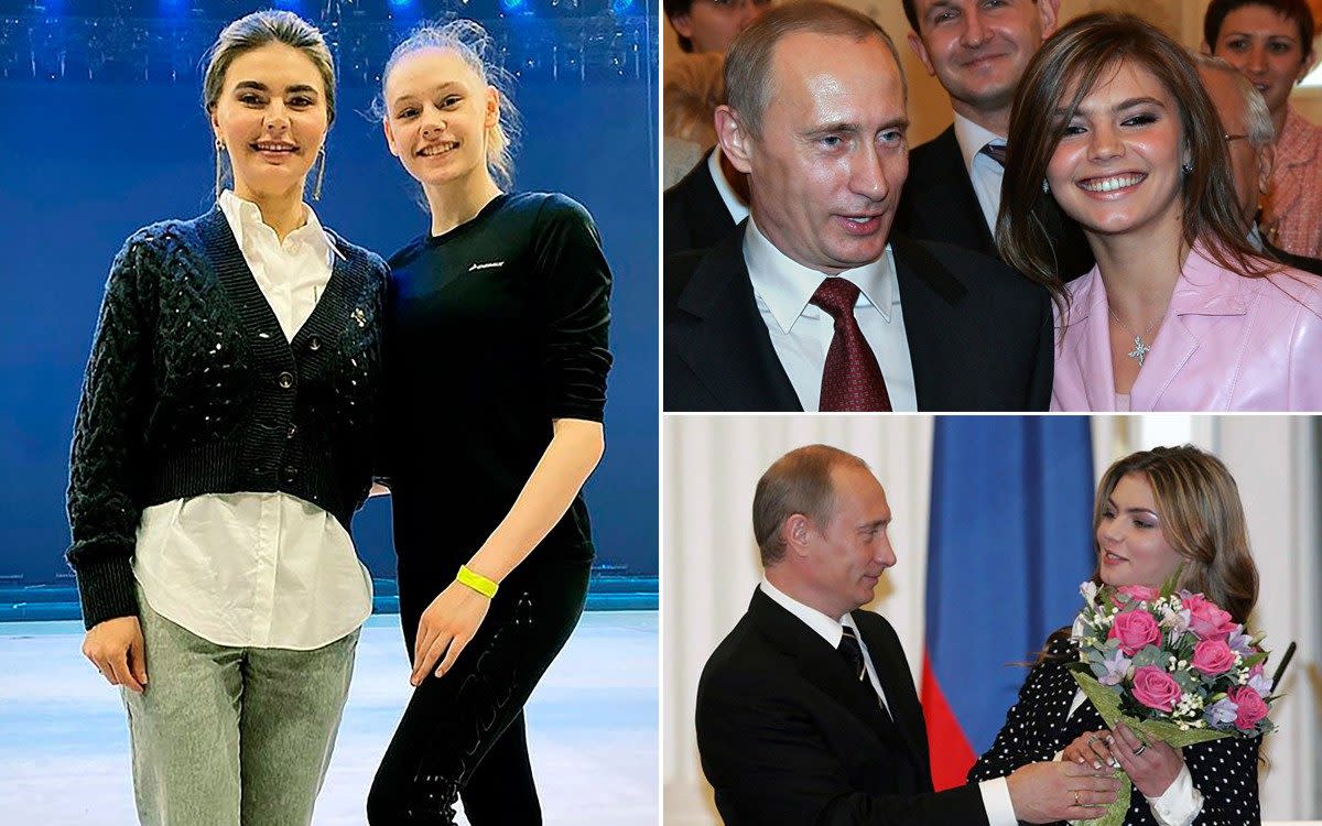 putin gymnast Alina Kabaeva 