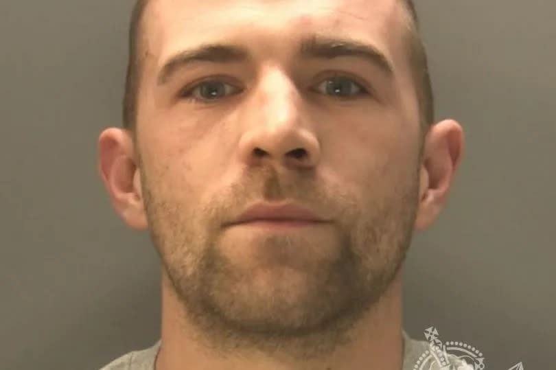 Daniel Adams, 27, of Cwmbran, poured petrol on his partner and threatened to kill her after beating her up and strangling her