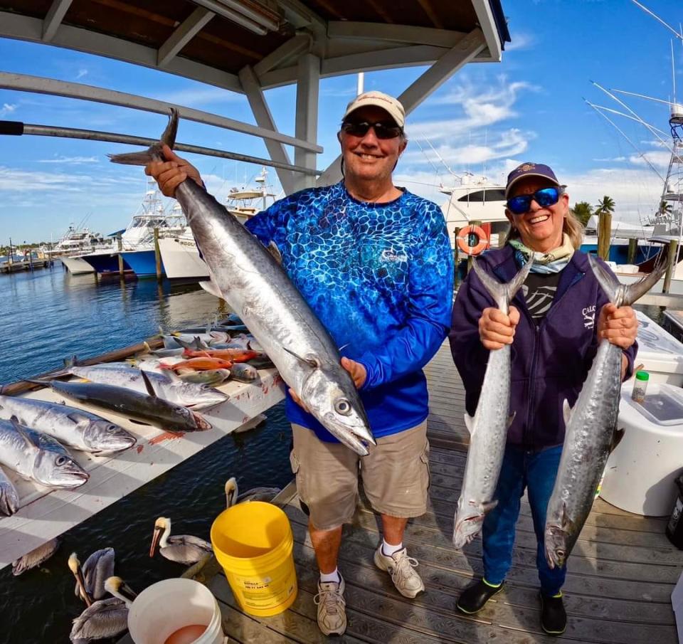 It was all about spring kingfish Feb. 13, 2024 aboard Safari I party boat out of Port Salerno.