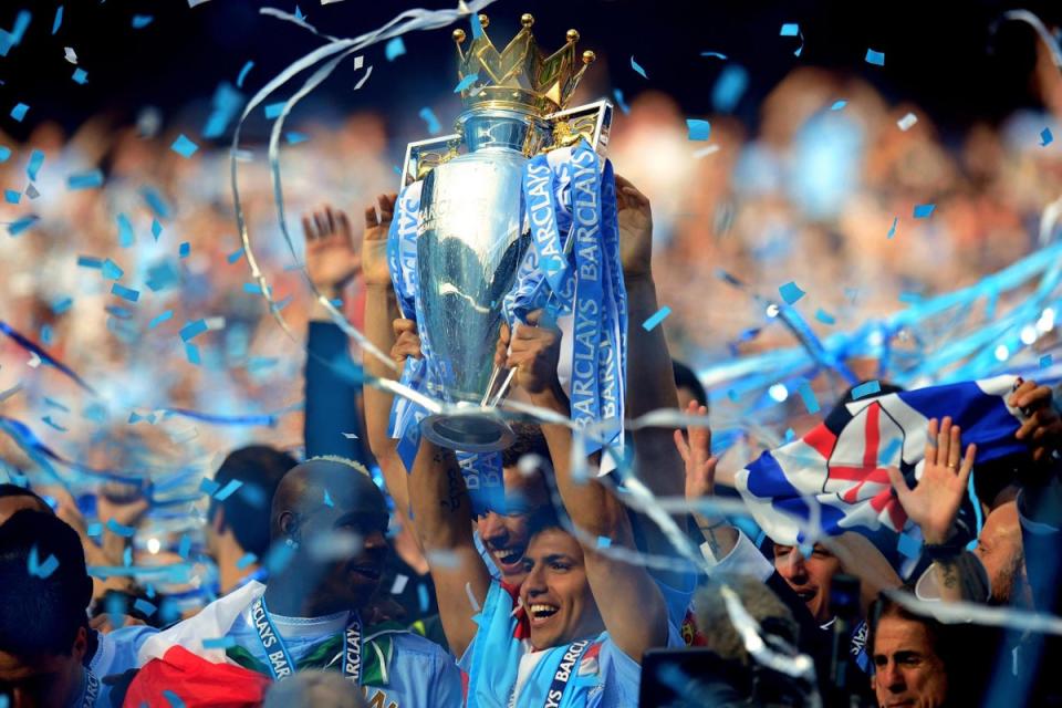 Sergio Aguero was City’s hero in 2012 (Getty Images)