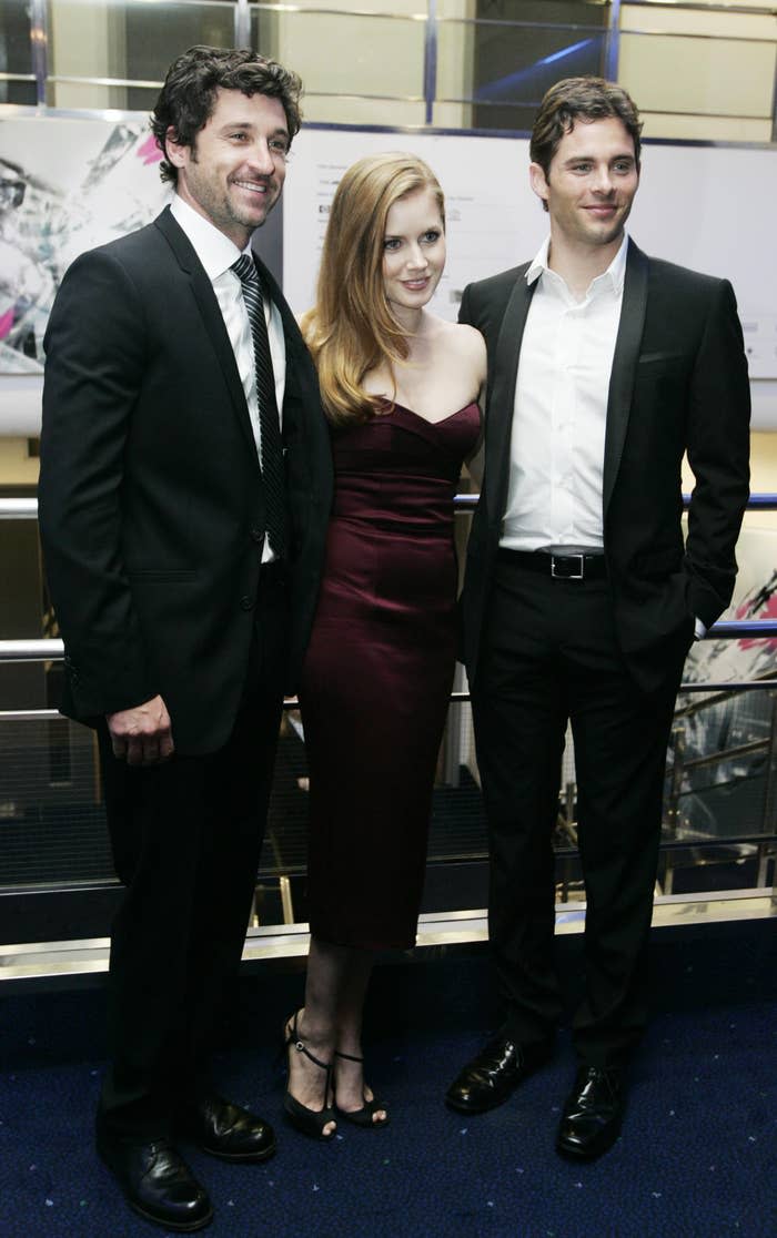 Patrick Dempsey, Amy Adams and James Marsden