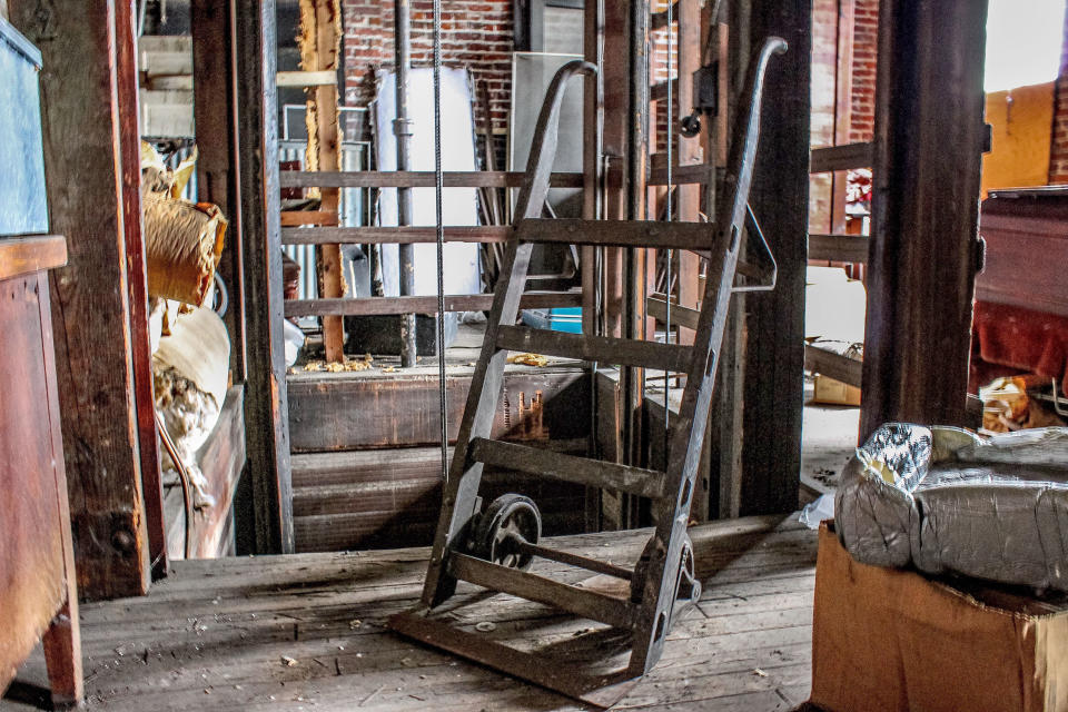 Abandoned death trap funeral home