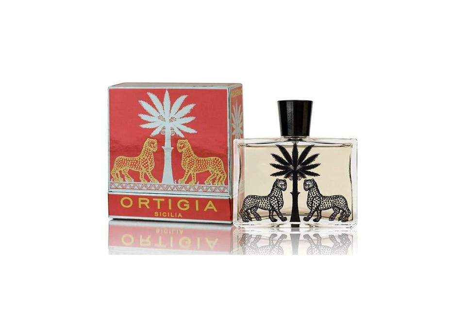 Rectangular perfume bottle