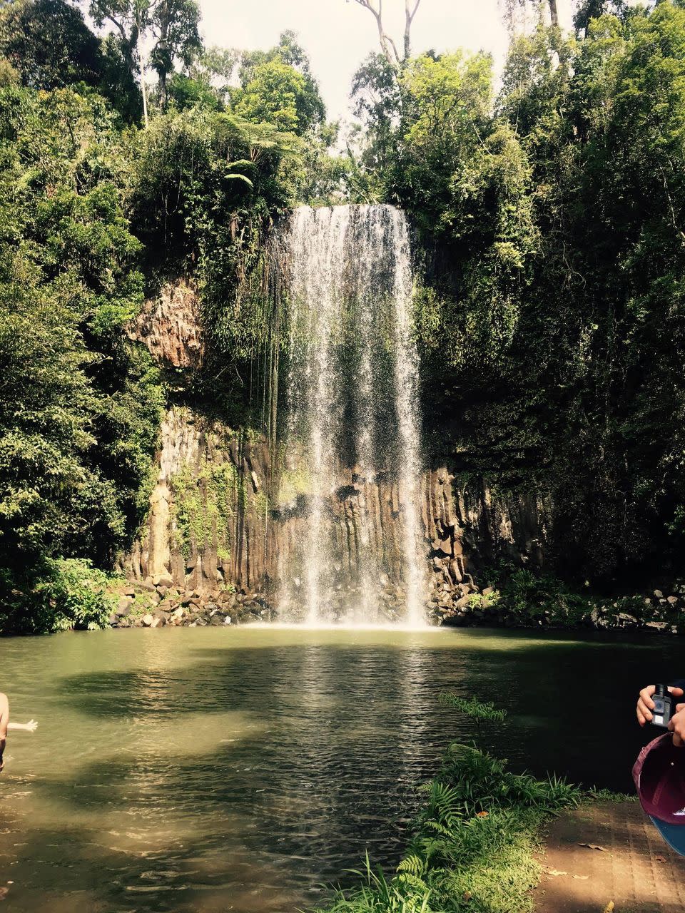 Some say this is the most photographed waterfall in Australia: Millaa Millaa Falls. Photo: Be