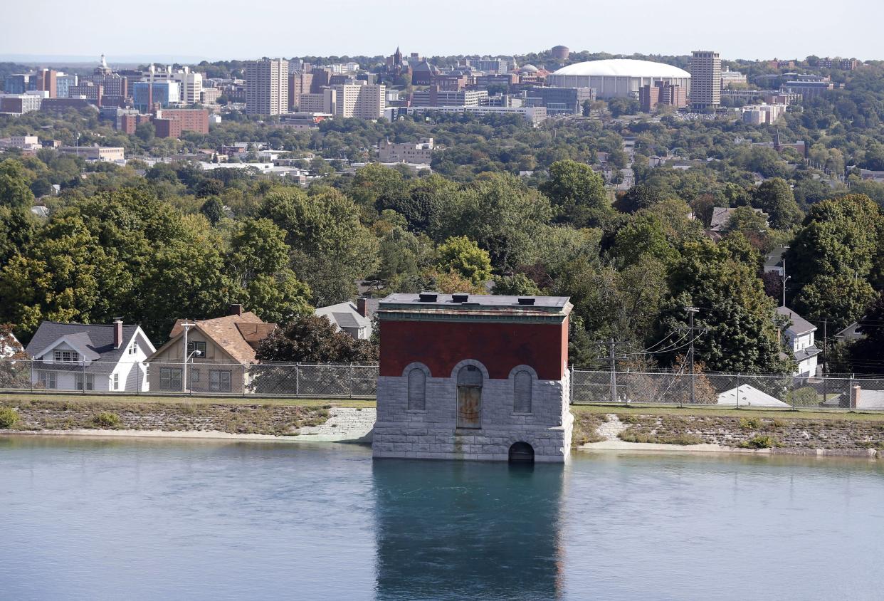 The Woodland Reservoir in Syracuse, N.Y.