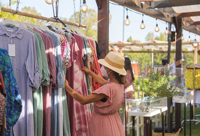 Vestidos a la venta en el Torneo Internacional MANSION de Polo, en Sotogrande