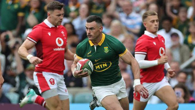 Jesse Kriel has been playing his club rugby in Japan