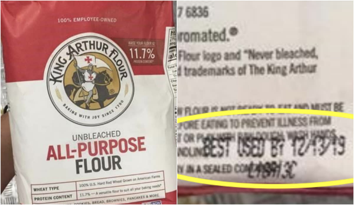 A recall of the King Arthur Flour Unbleached All-Purpose Flour has been completed. (PHOTOS: SFA)