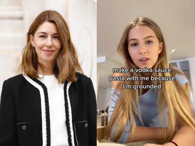 Sofia Coppola reacts to daughter's viral TikTok