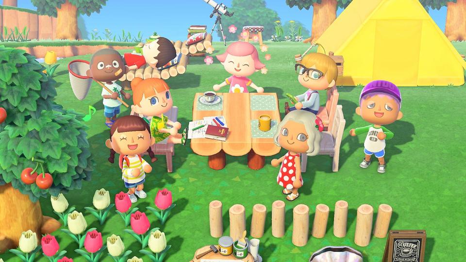 <p>When real life started to feel overwhelming, gamers flocked to Nintendo Switch's Animal Crossing to tend to their much happier virtual lives, filled with menial tasks like gardening and picking fruit. Stars like Awkwafina, Cole Sprouse and Elijah Wood can't get enough, and it's obvious why. The digital universe is a great respite from the pandemic, rare cases of <a href="https://people.com/health/florida-health-officials-confirm-new-case-of-rare-brain-eating-amoeba/" rel="nofollow noopener" target="_blank" data-ylk="slk:brain-eating amoeba;elm:context_link;itc:0;sec:content-canvas" class="link ">brain-eating amoeba</a> and other gems 2020 has decided to terrify us with.</p>