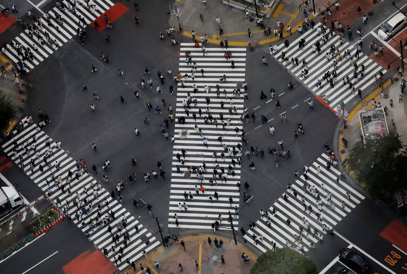 The Wider Image: Postcards from Tokyo: light and shadow ahead of pandemic Olympics