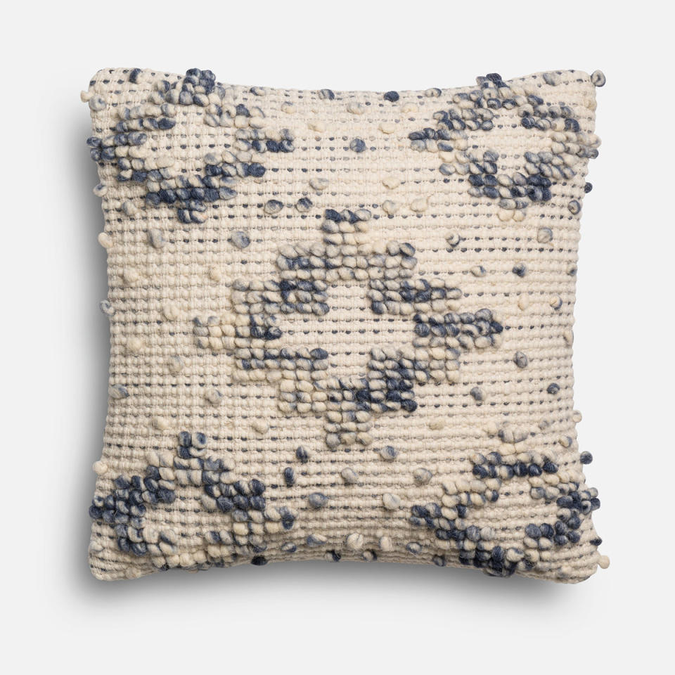 Magnolia Home Lexi Blue & Ivory Pillow