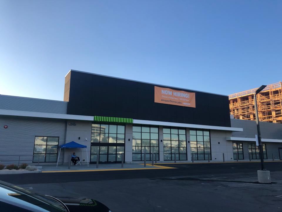 The brand new Amazon grocery concept will likely open in February 2020 (Source: Melody Hahm)